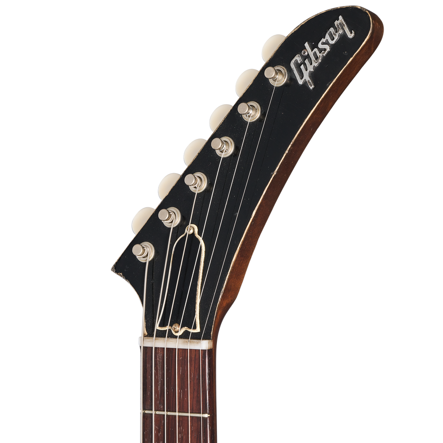 Gibson Custom Leo Scala Theodore Retroliner – Classic Black, Classic Black Electric Guitar Gibson Custom