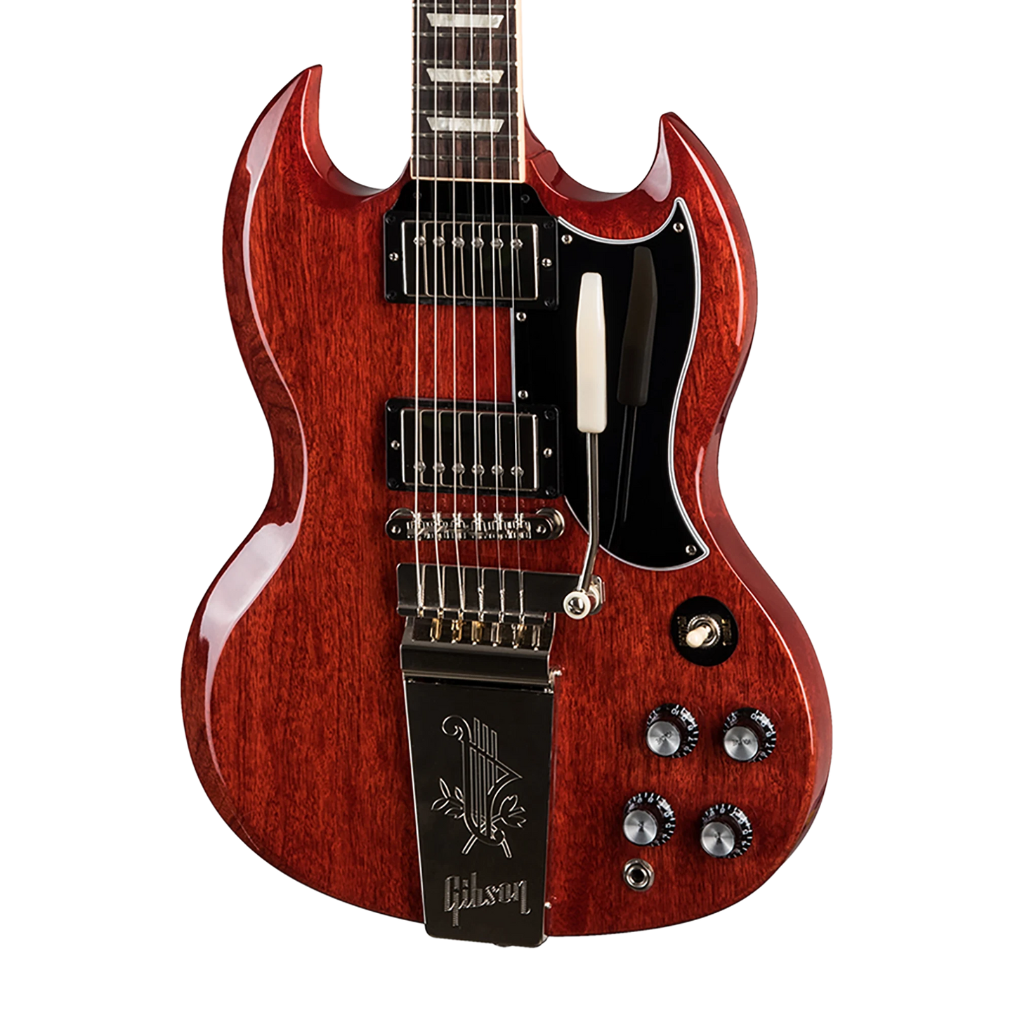 Gibson SG Standard '61 Maestro Vibrola, Vintage Cherry Electric Guitar Gibson