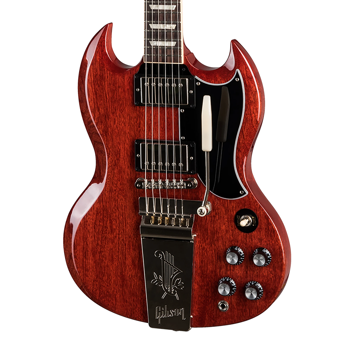 Gibson SG Standard '61 Maestro Vibrola, Vintage Cherry Electric Guitar Gibson