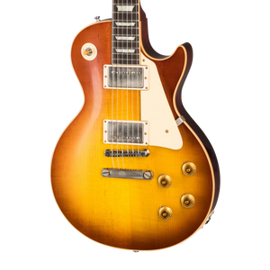 Gibson Custom 1958 Les Paul Standard Reissue, VOS, Iced Tea Burst Electric Guitar Gibson Custom