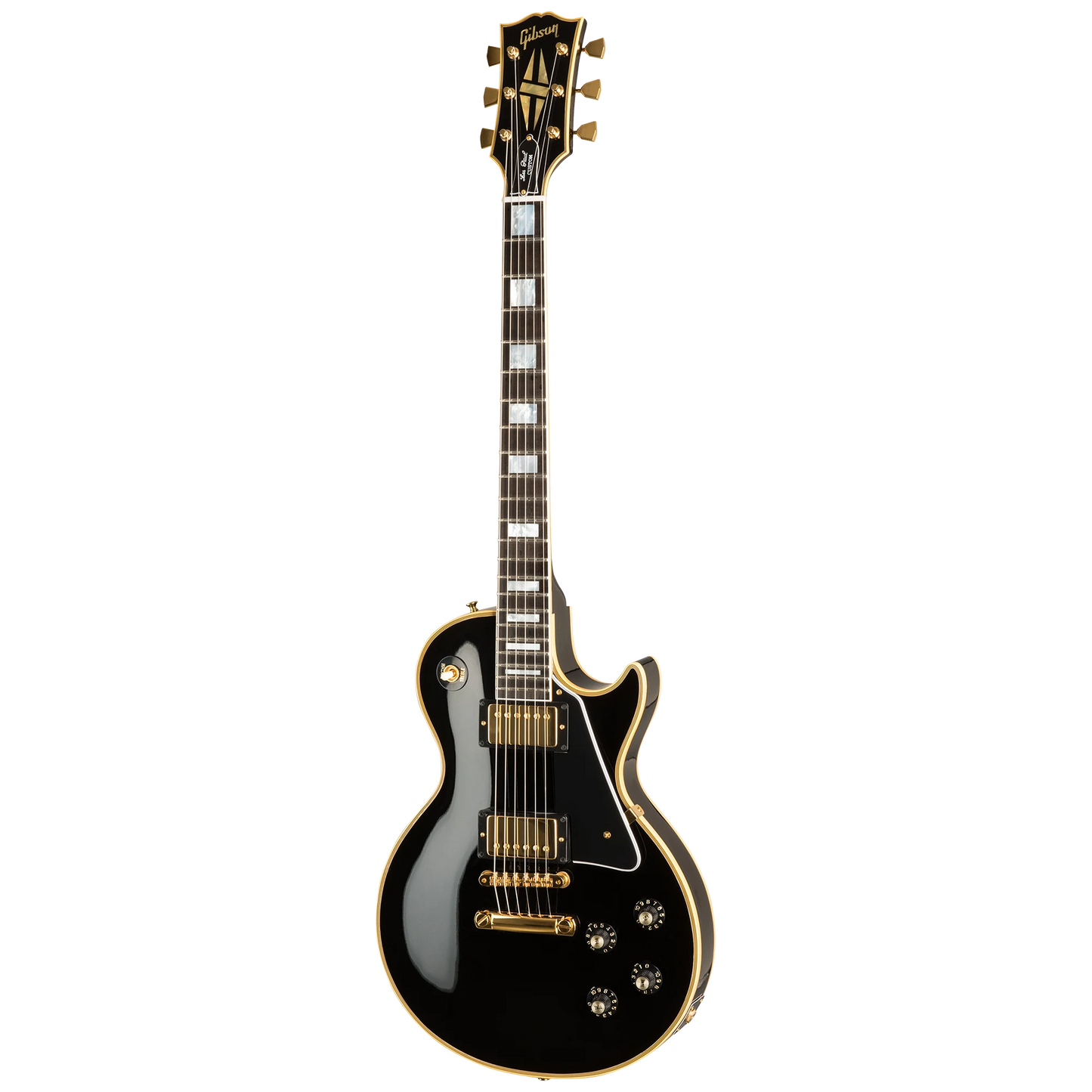 Gibson Custom 1968 Les Paul Custom Reissue Gloss, Ebony Electric Guitar Gibson Custom