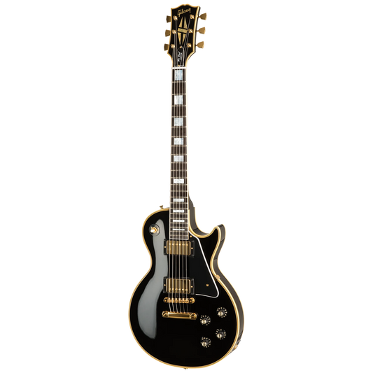 Gibson Custom 1968 Les Paul Custom Reissue Gloss, Ebony Electric Guitar Gibson Custom