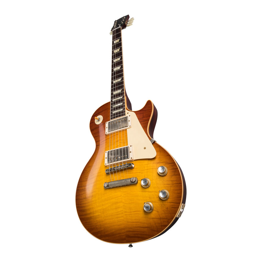 Gibson Custom 1960 Les Paul Standard Reissue, VOS, Iced Tea Burst Electric Guitar Gibson Custom