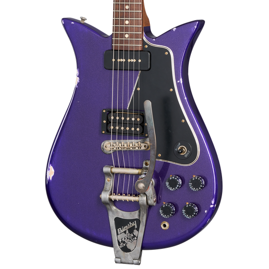 Gibson Custom Leo Scala Theodore Retroliner – Electric Purple, Electric Purple Electric Guitar Gibson Custom