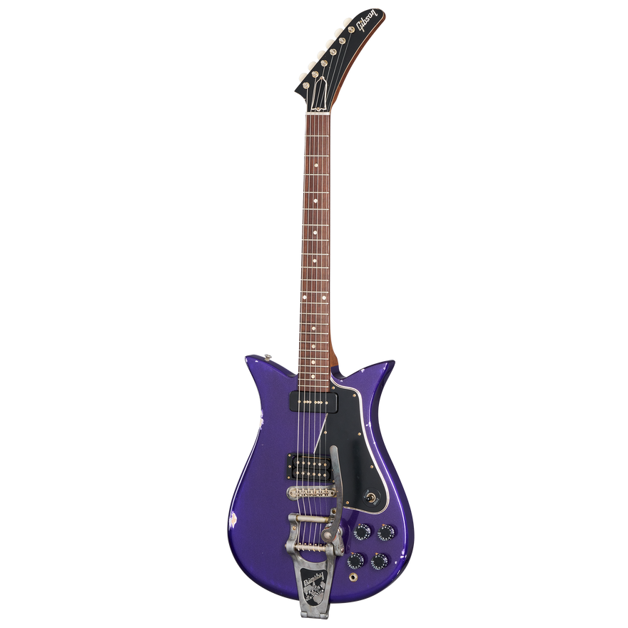 Gibson Custom Leo Scala Theodore Retroliner – Electric Purple, Electric Purple Electric Guitar Gibson Custom