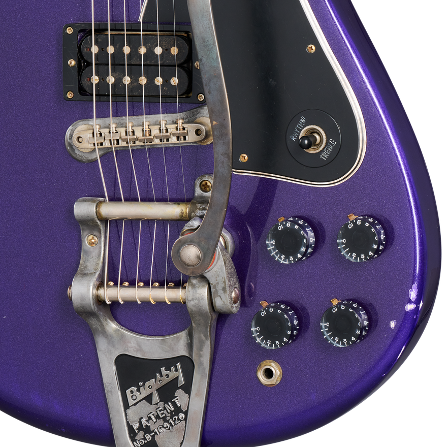 Gibson Custom Leo Scala Theodore Retroliner – Electric Purple, Electric Purple Electric Guitar Gibson Custom