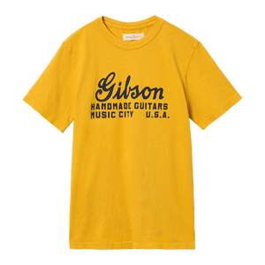 imogene + willie x Gibson "Music City" Tee Shirts & Tops Gibson Yellow XS