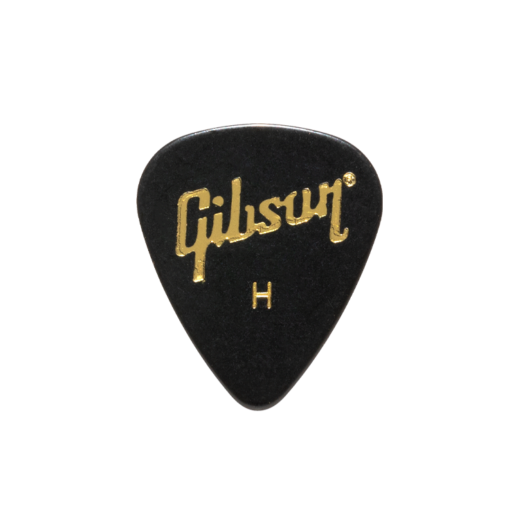 Gibson Standard Black Picks, 72 pcs., Heavy Picks Gibson