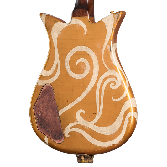 Gibson Custom Leo Scala Theodore Retroliner – Gold Adagio, Gold Adagio Electric Guitar Gibson Custom