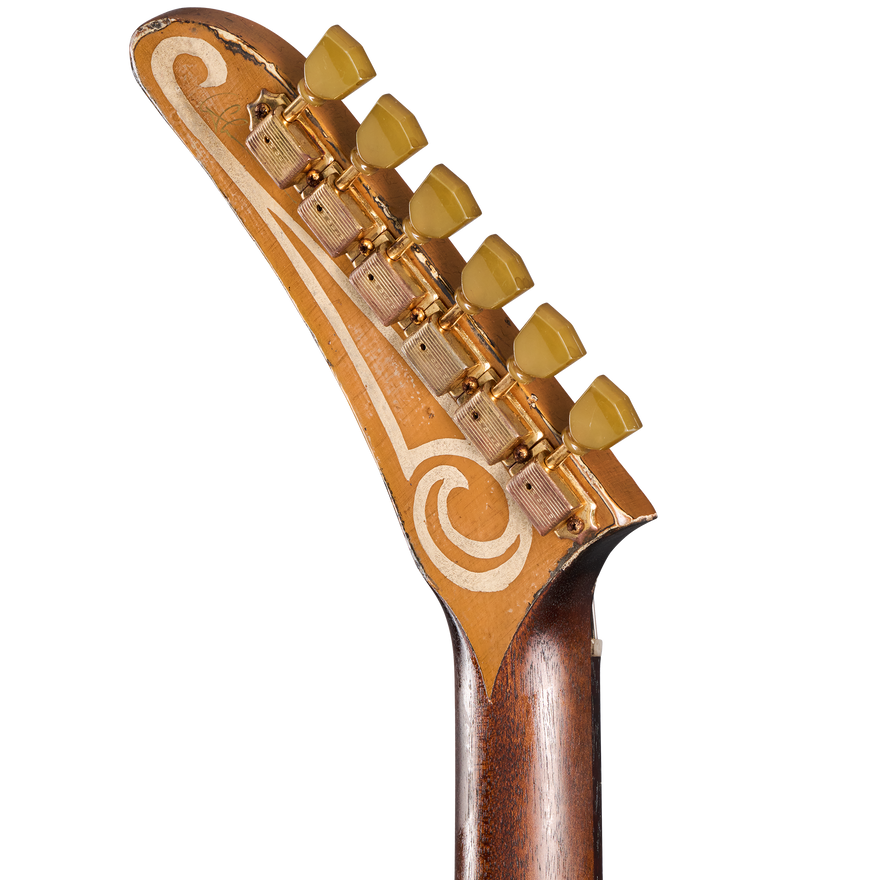 Gibson Custom Leo Scala Theodore Retroliner – Gold Adagio, Gold Adagio Electric Guitar Gibson Custom