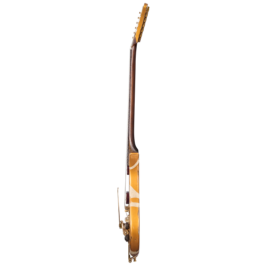 Gibson Custom Leo Scala Theodore Retroliner – Gold Adagio, Gold Adagio Electric Guitar Gibson Custom