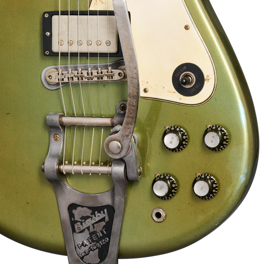Gibson Custom Leo Scala Theodore Retroliner – Gold Mist Absinthe, Gold-Mist-Absinthe Electric Guitar Gibson Custom