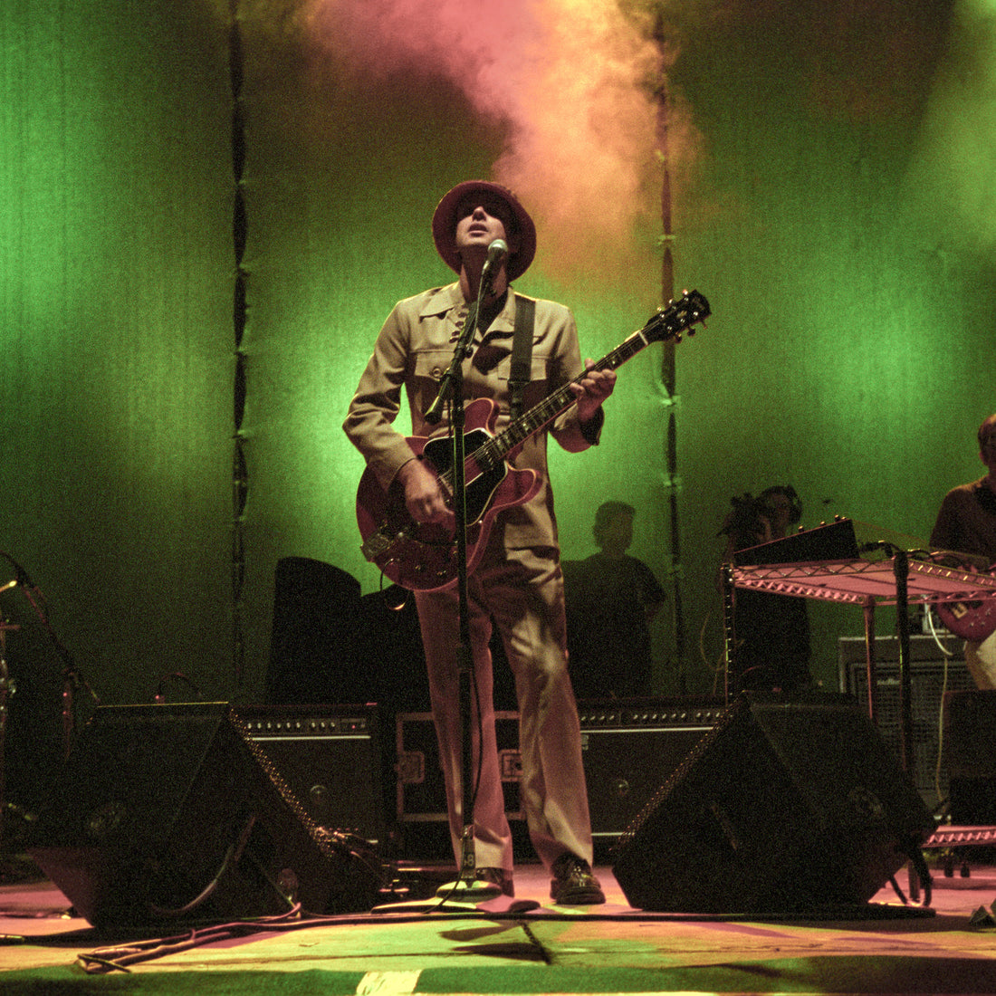 Gustavo Cerati performing on stage