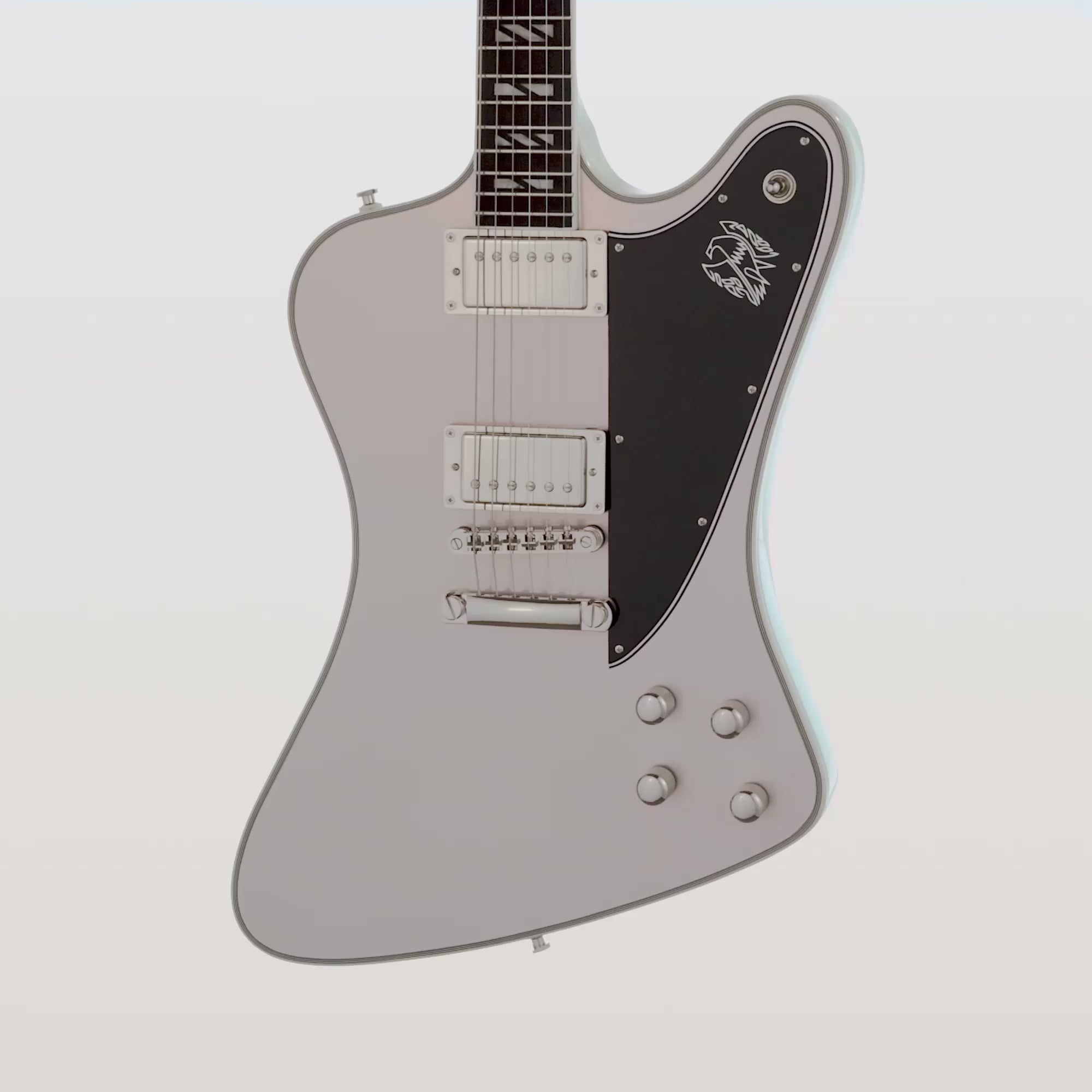 Epiphone Futura Firebird Custom, Quicksilver Shift Electric Guitar Epiphone