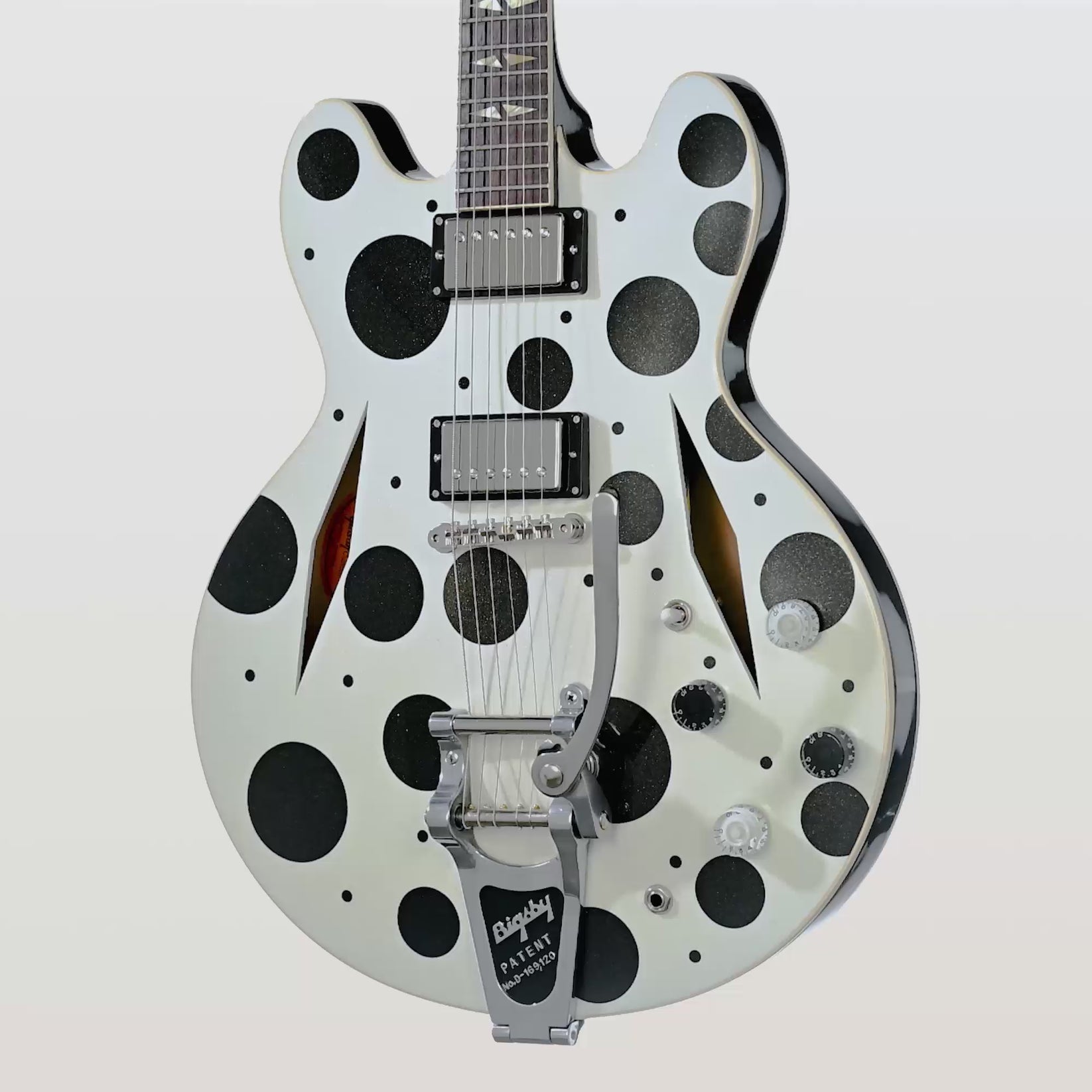 Gibson Mod™ Collection 1964 Trini Lopez Standard Reissue, Atomic Dalmatian Electric Guitar Gibson Mod™ Collection