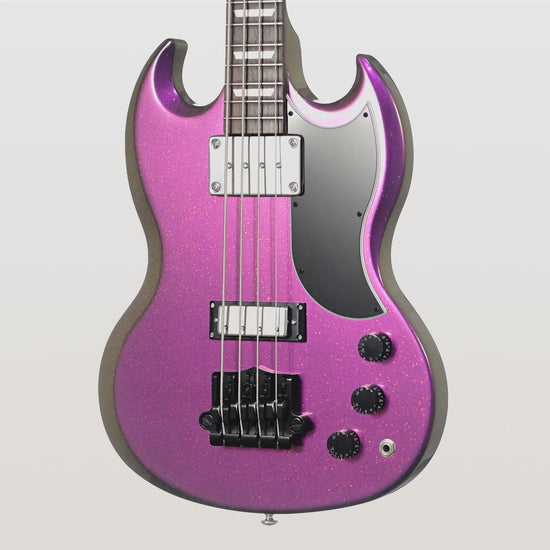 Gibson Mod™ Collection SG Standard Bass, Wild-Mannered Purple Electric Bass Gibson Mod™ Collection