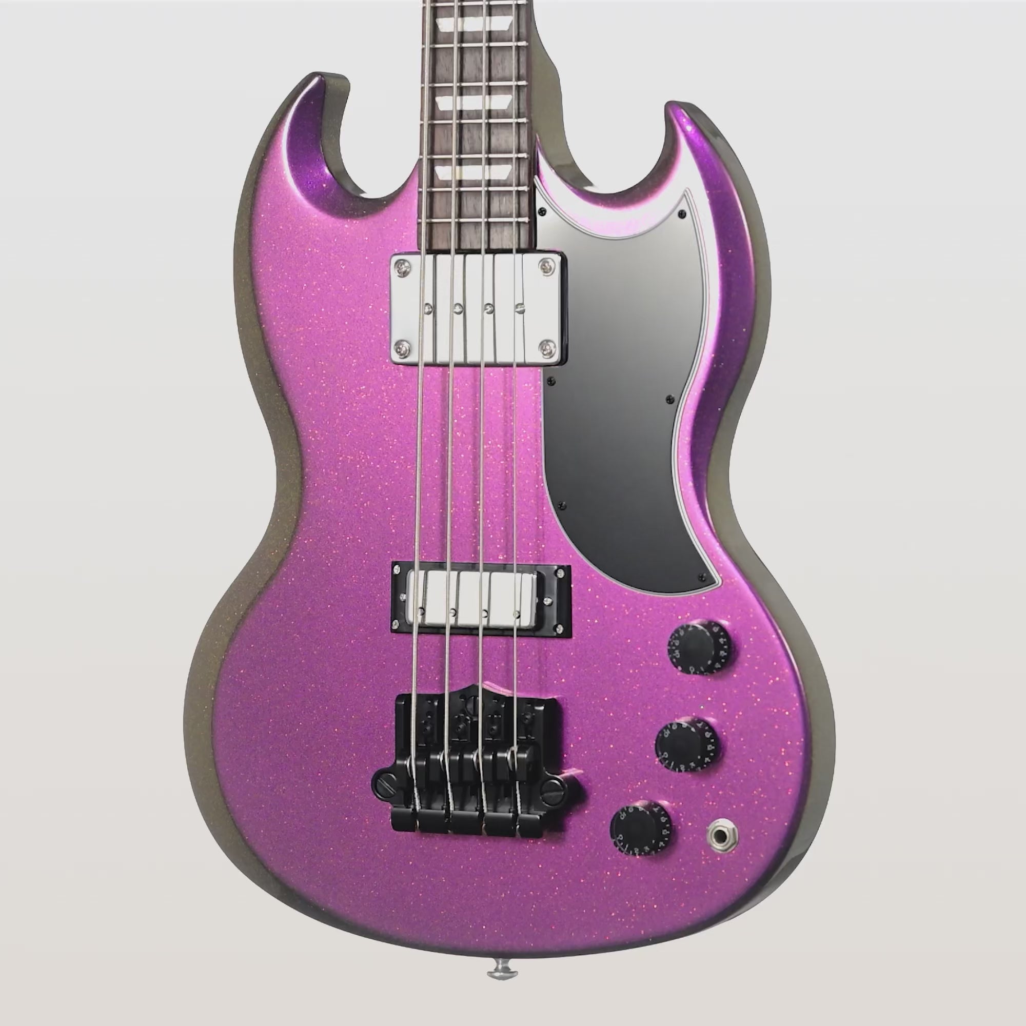 Gibson Mod™ Collection SG Standard Bass, Wild-Mannered Purple Electric Bass Gibson Mod™ Collection