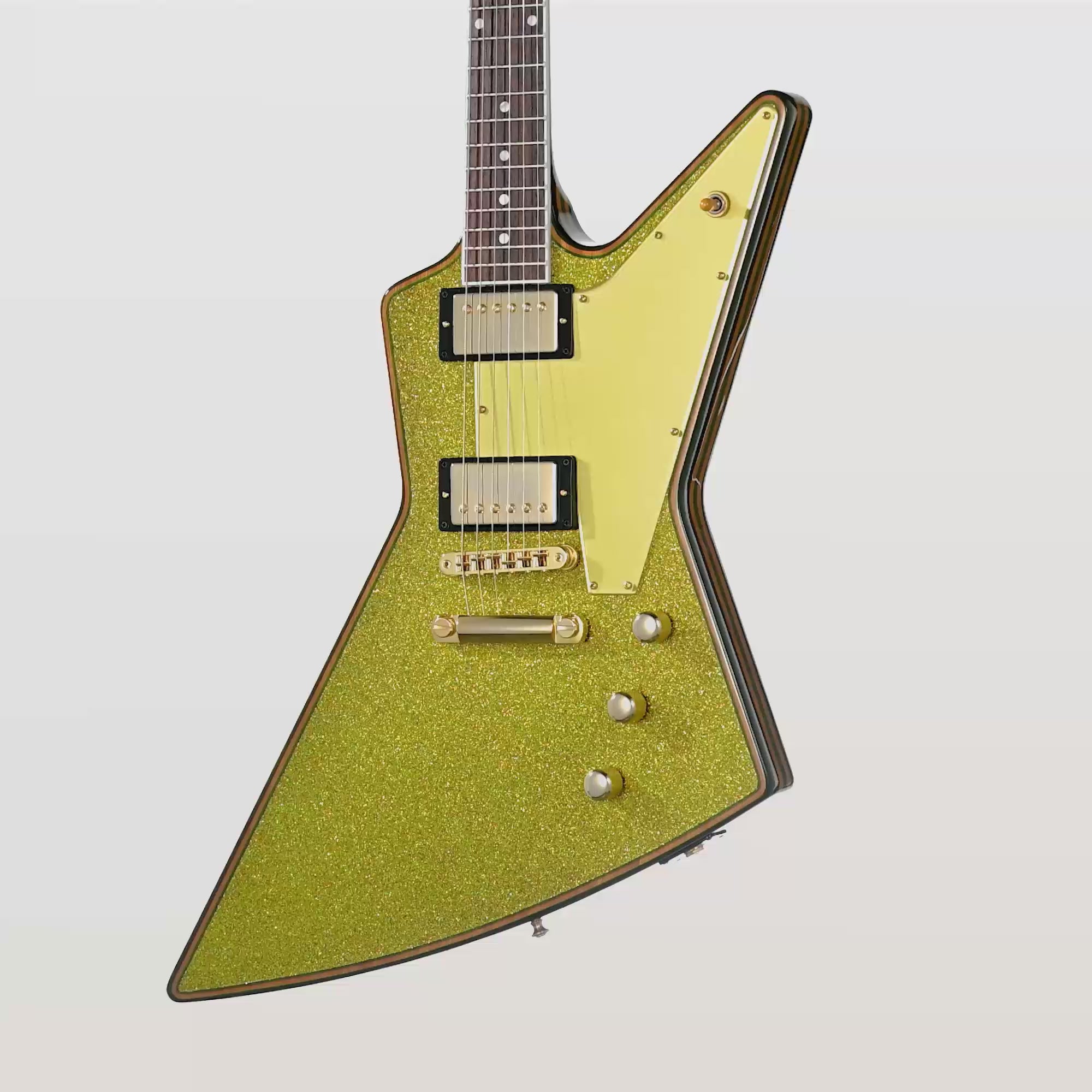 Gibson Mod™ Collection 70s Explorer, Billiard Bullion Electric Guitar Gibson Mod™ Collection