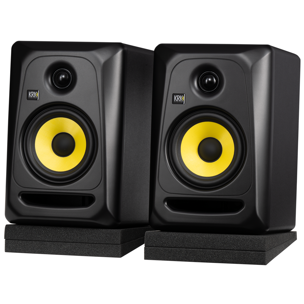 KRK Classic 5 Studio Monitor Pack EU, Black Studio Monitors KRK