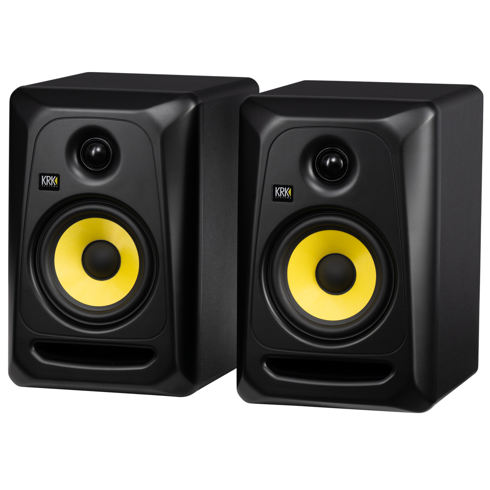 KRK Classic 5 Studio Monitor Pack UK, Black Studio Monitors KRK
