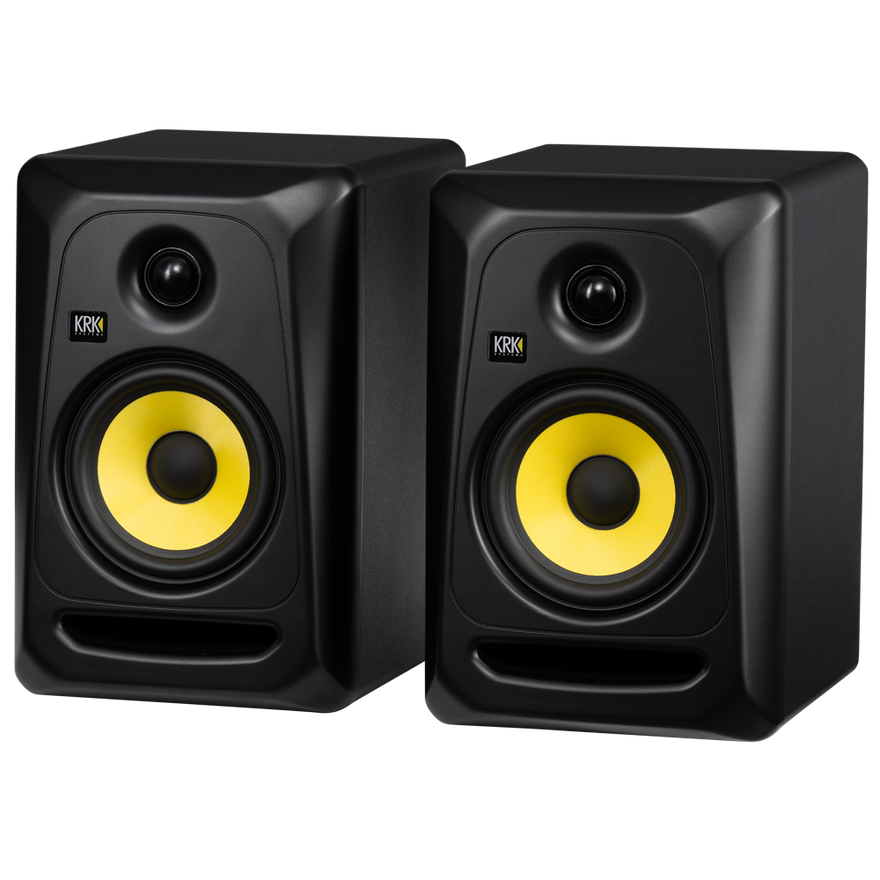 KRK Classic 5 Studio Monitor Pack UK, Black Studio Monitors KRK
