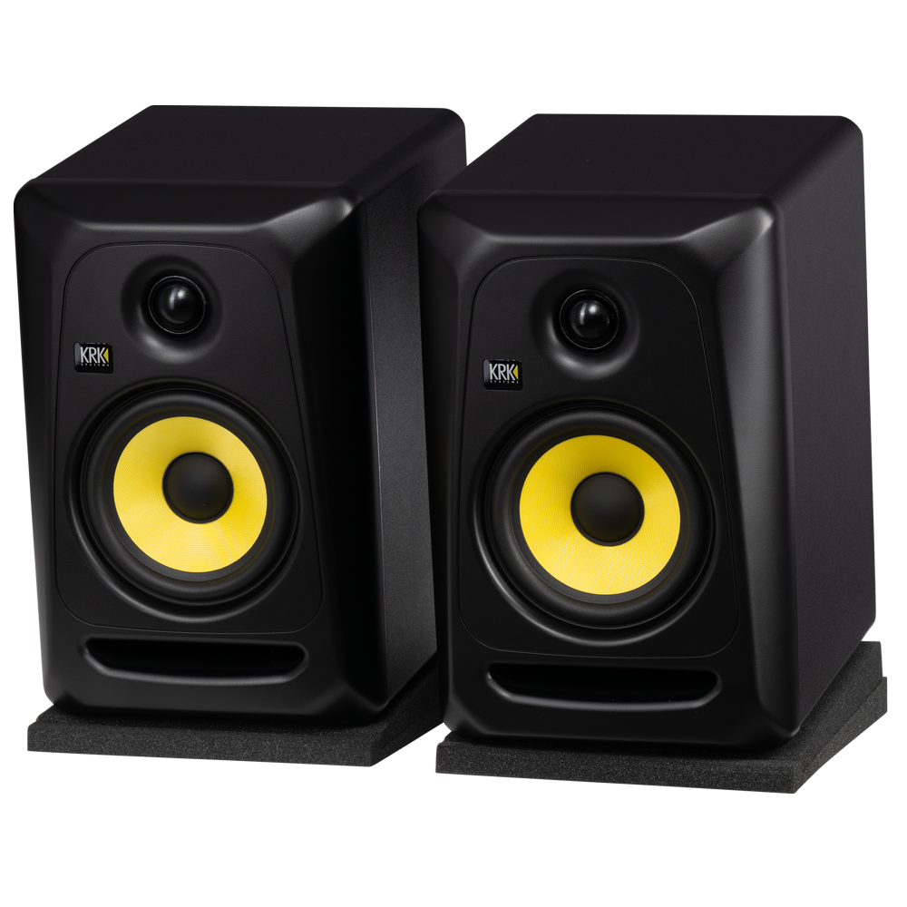 KRK Classic 5 Studio Monitor Pack UK, Black Studio Monitors KRK