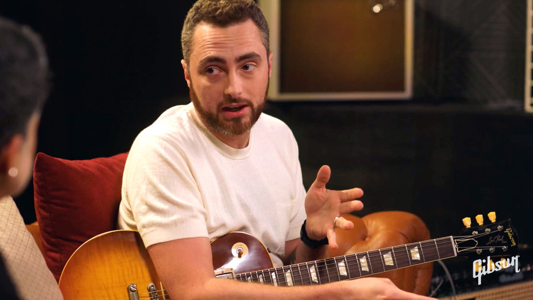 Rhett Shull on the Gibson Gear Guide couch