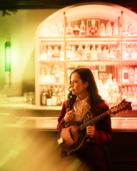Sierra Hull with her signature Gibson Custom F-5G mandolin
