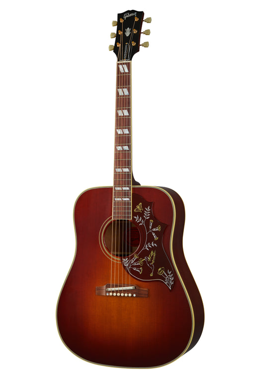 Gibson 1960 Hummingbird, Adj Saddle, Heritage Cherry Sunburst Acoustic Guitar Gibson