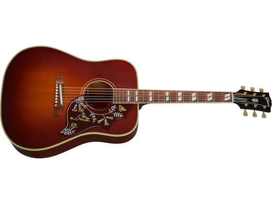 Gibson 1960 Hummingbird, Adj Saddle, Heritage Cherry Sunburst Acoustic Guitar Gibson