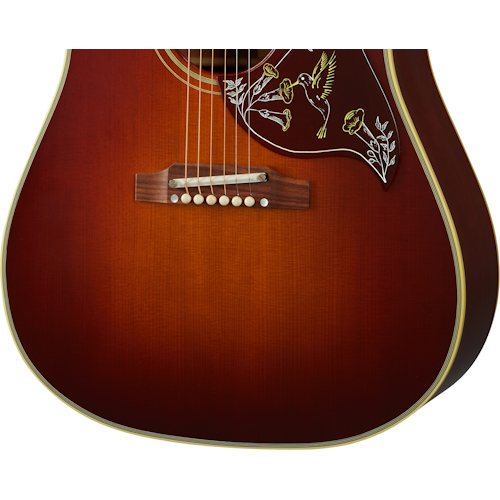 Gibson 1960 Hummingbird, Adj Saddle, Heritage Cherry Sunburst Acoustic Guitar Gibson