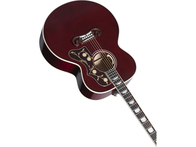 Gibson SJ-200 Standard, Left-Handed, Wine Red Acoustic Guitar Gibson