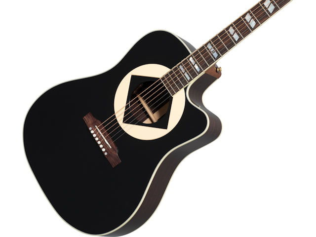 Gibson Jerry Cantrell "Atone" Songwriter, Ebony Acoustic Guitar Gibson