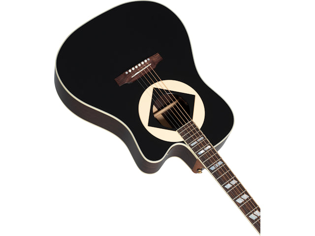 Gibson Jerry Cantrell "Atone" Songwriter, Ebony Acoustic Guitar Gibson