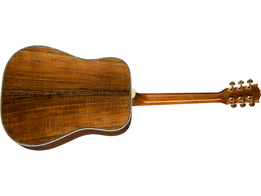Gibson Custom Hummingbird Custom Koa, Left-Handed, Antique Natural Acoustic Guitar Gibson Custom
