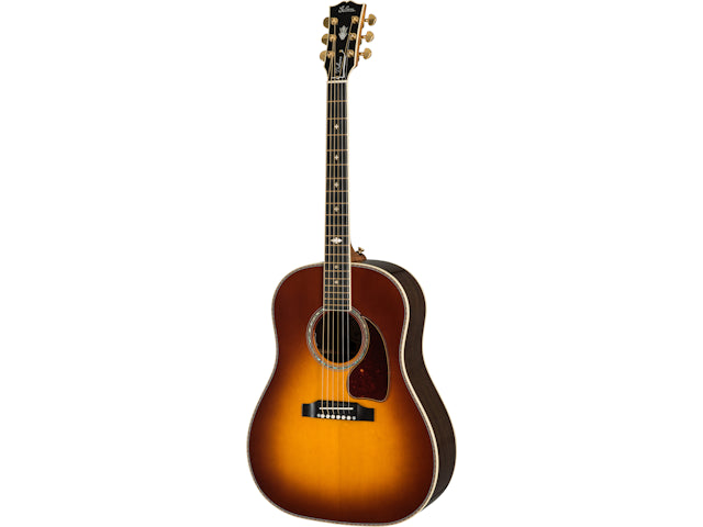 Gibson J-45 Deluxe Rosewood, Rosewood Burst Acoustic Guitar Gibson