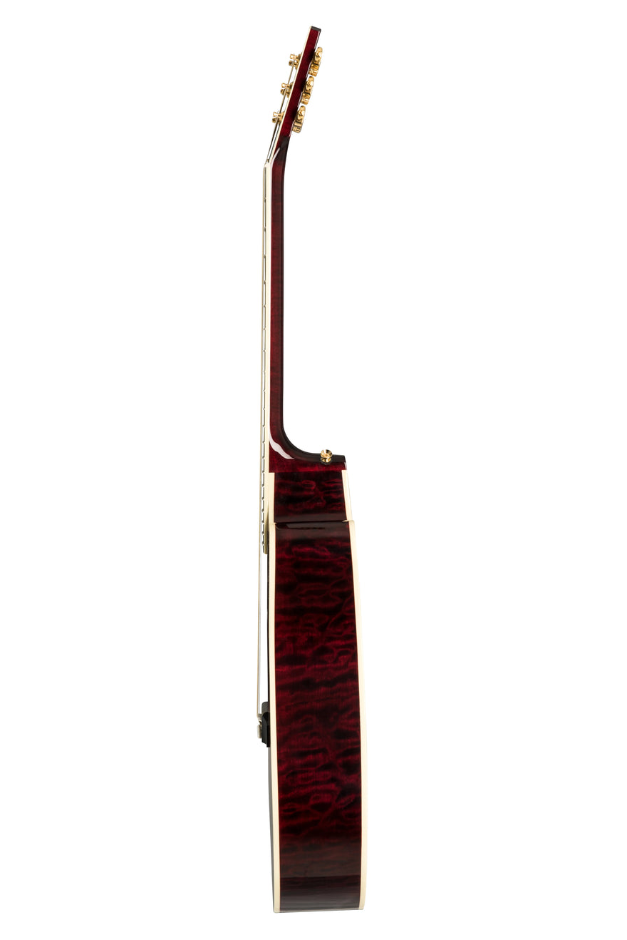 Gibson Songwriter Chroma - Quilt Maple, Black Cherry Acoustic Guitar Gibson
