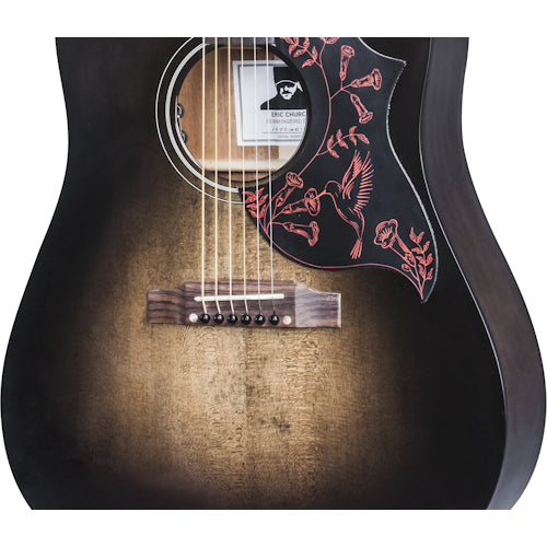 Gibson Eric Church Hummingbird Dark, Cobra Burst Acoustic Guitar Gibson