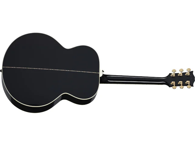 Gibson SJ-200 Standard, Ebony, Exclusive Acoustic Guitar Gibson