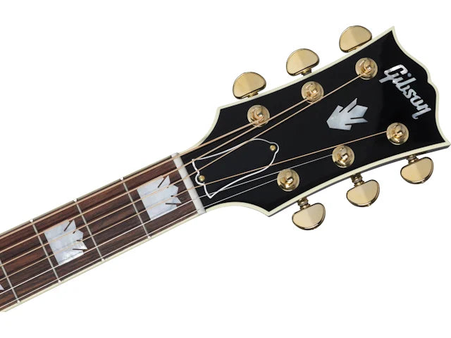 Gibson SJ-200 Standard, Ebony, Exclusive Acoustic Guitar Gibson