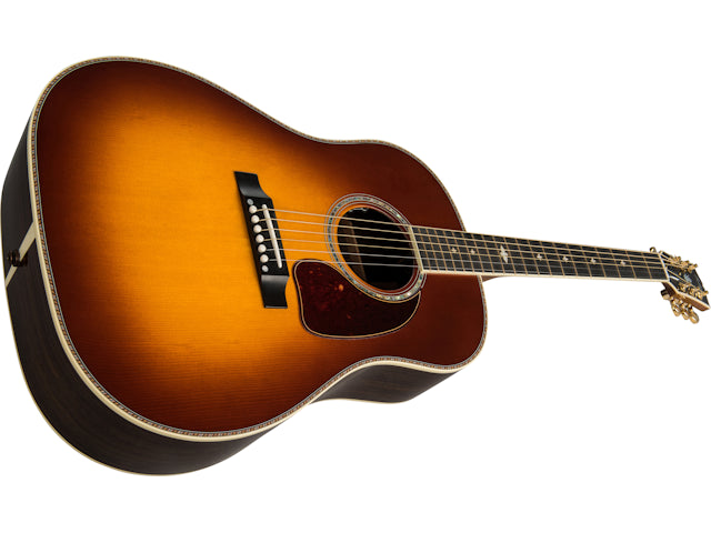 Gibson J-45 Deluxe Rosewood, Rosewood Burst Acoustic Guitar Gibson