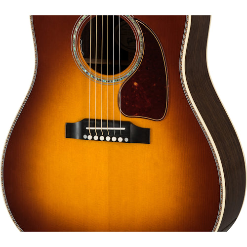 Gibson J-45 Deluxe Rosewood, Rosewood Burst Acoustic Guitar Gibson