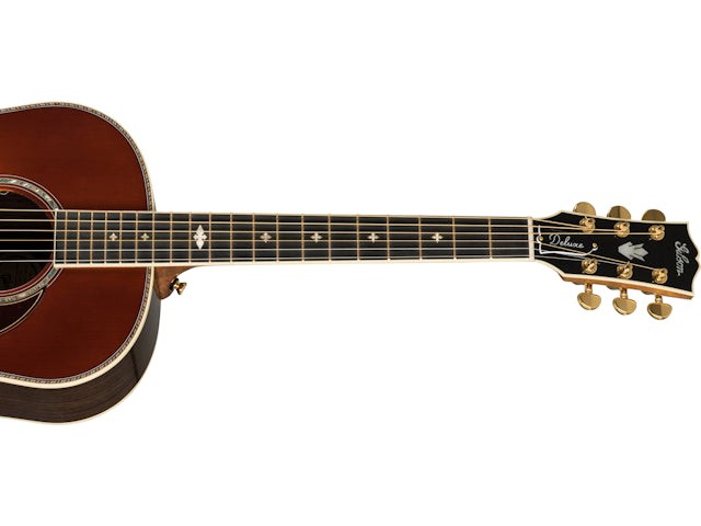 Gibson J-45 Deluxe Rosewood, Rosewood Burst Acoustic Guitar Gibson