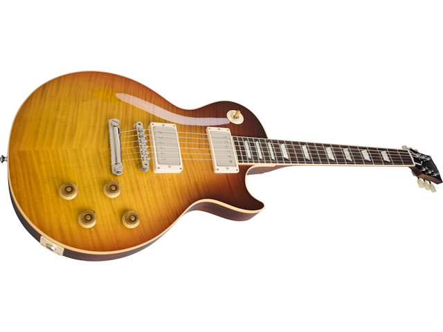 Gibson Custom Lee Roy Parnell 1959 Les Paul Standard, Abilene Sunset Fade Gloss, Abilene Sunset Burst Electric Guitar Gibson Custom