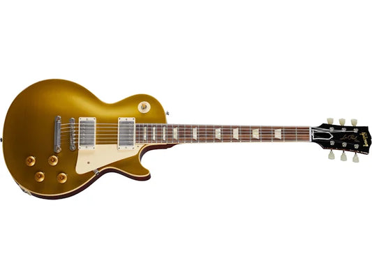 Gibson Custom 1957 Les Paul Goldtop Darkback Reissue, Light Aged, Double Gold with Dark Back Electric Guitar Gibson Custom