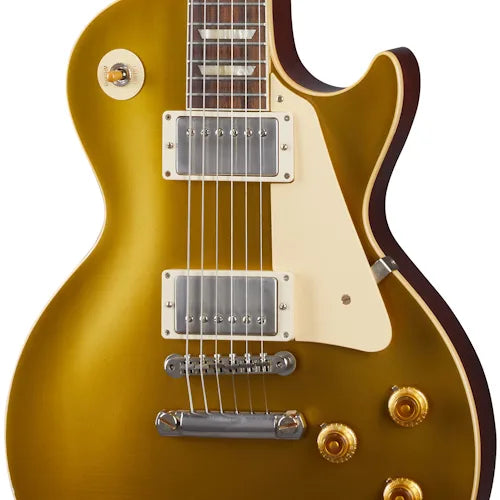 Gibson Custom 1957 Les Paul Goldtop Darkback Reissue, Light Aged, Double Gold with Dark Back Electric Guitar Gibson Custom