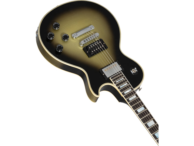 Gibson Custom Adam Jones 1979 V2 Les Paul Custom (Aged & Signed), Antique Silverburst Electric Guitar Gibson Custom