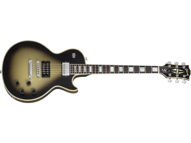 Gibson Custom Adam Jones 1979 V2 Les Paul Custom (Aged & Signed), Antique Silverburst Electric Guitar Gibson Custom