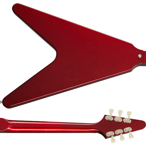 Gibson Custom 1967 Mahogany Flying V Reissue, Gloss, Sparkling Burgundy Electric Guitar Gibson Custom