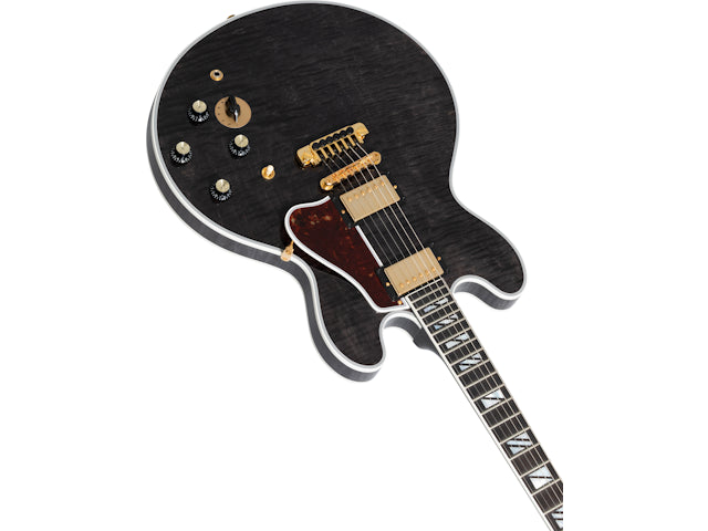 Gibson Custom B.B. King Lucille Legacy, Transparent Ebony Electric Guitar Gibson Custom